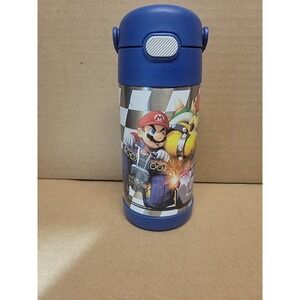 12oz Mario Kart‎ Thermos Water Bottle. Funtainer